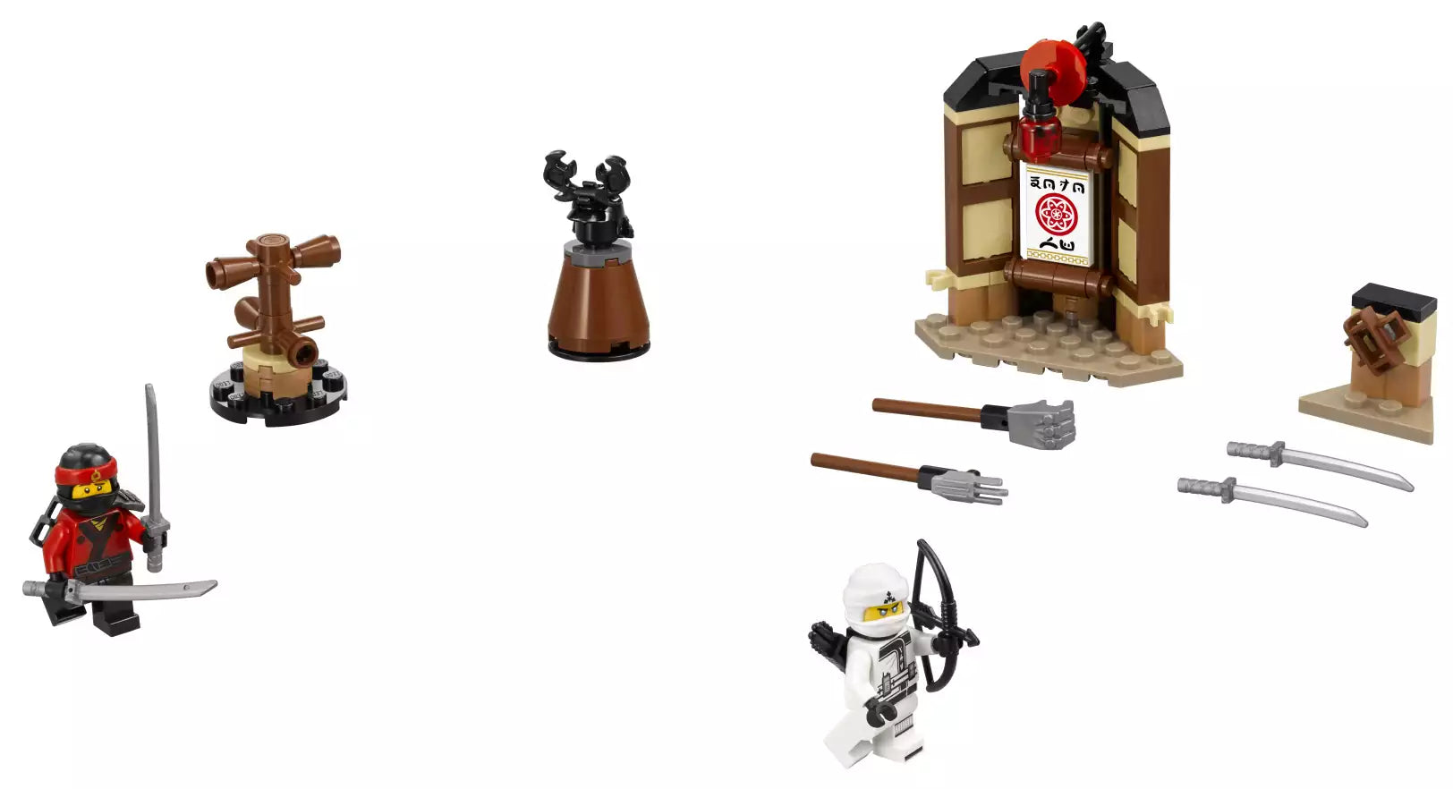 Inhalt: LEGO Ninjago 70606 Spinjitzu-Training