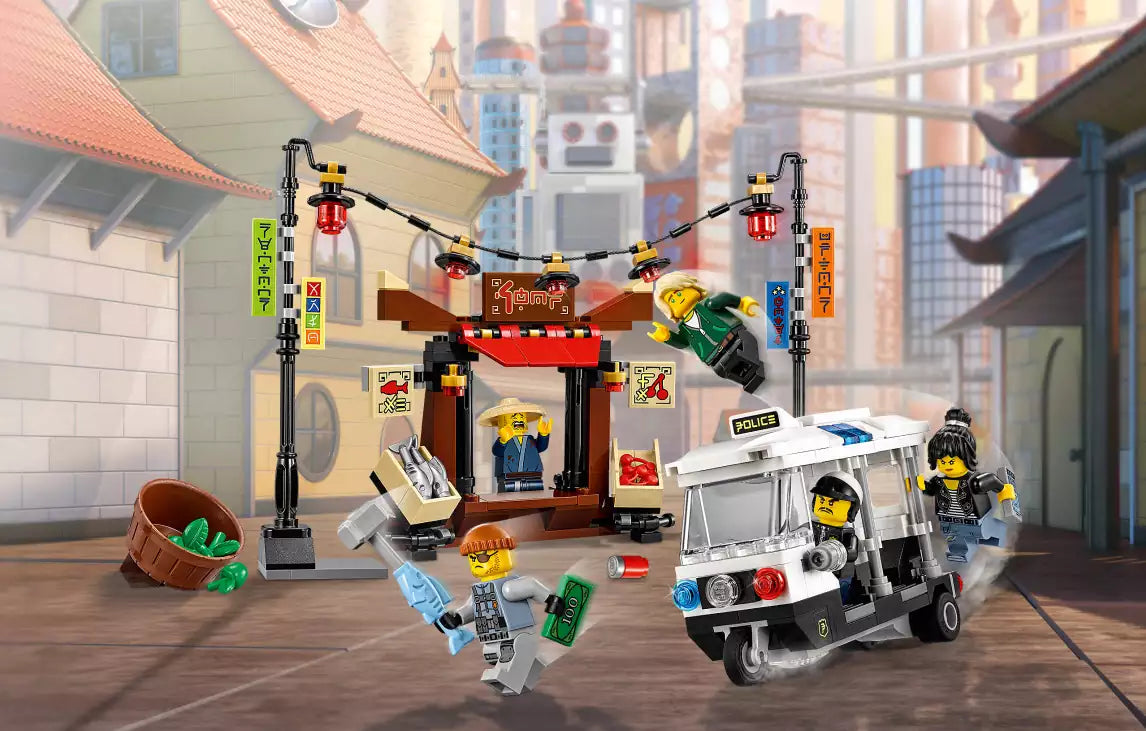 Detail 1: LEGO Ninjago 70607 Verfolgungsjagd in NINJAGO City