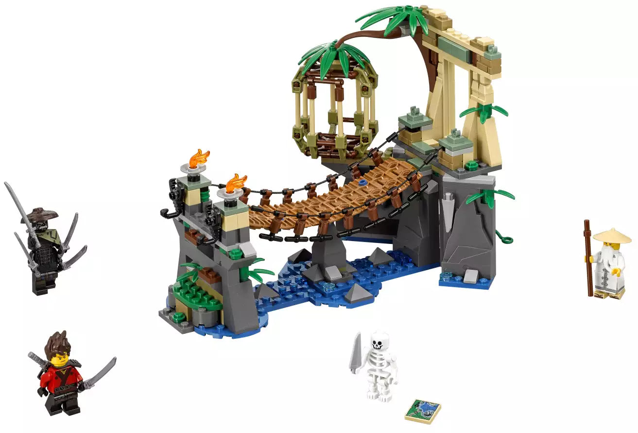 Inhalt: LEGO Ninjago 70608 Meister Wus Wasser-Fall