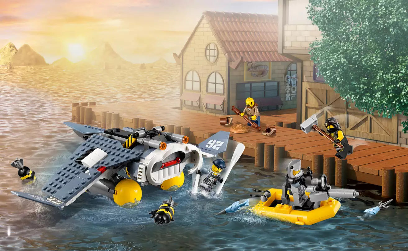 Detail 1: LEGO Ninjago 70609 Mantarochen-Flieger