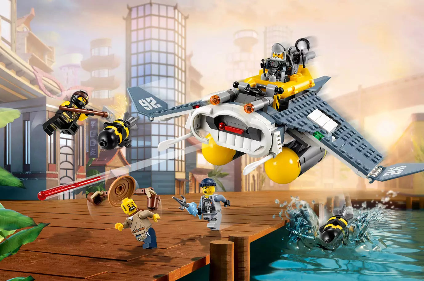Detail 2: LEGO Ninjago 70609 Mantarochen-Flieger