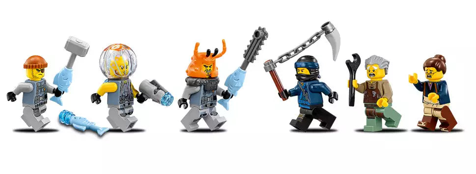 Minifiguren: LEGO Ninjago 70614 Jays Jet-Blitz