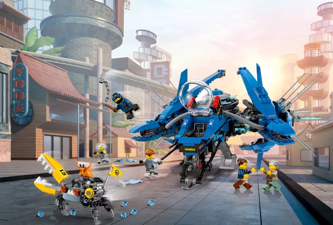 Detail 1: LEGO Ninjago 70614 Jays Jet-Blitz