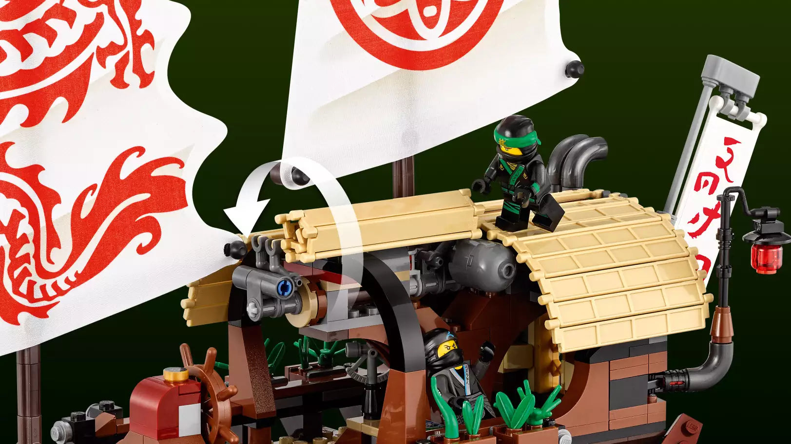 Detail 2: LEGO Ninjago 70618 Ninja-Flugsegler