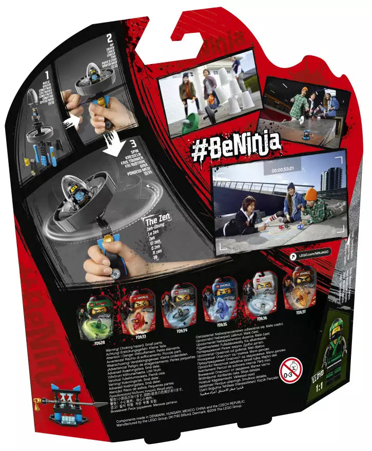 Box Rückansicht: LEGO Ninjago 70634 Spinjitzu-Meisterin Nya