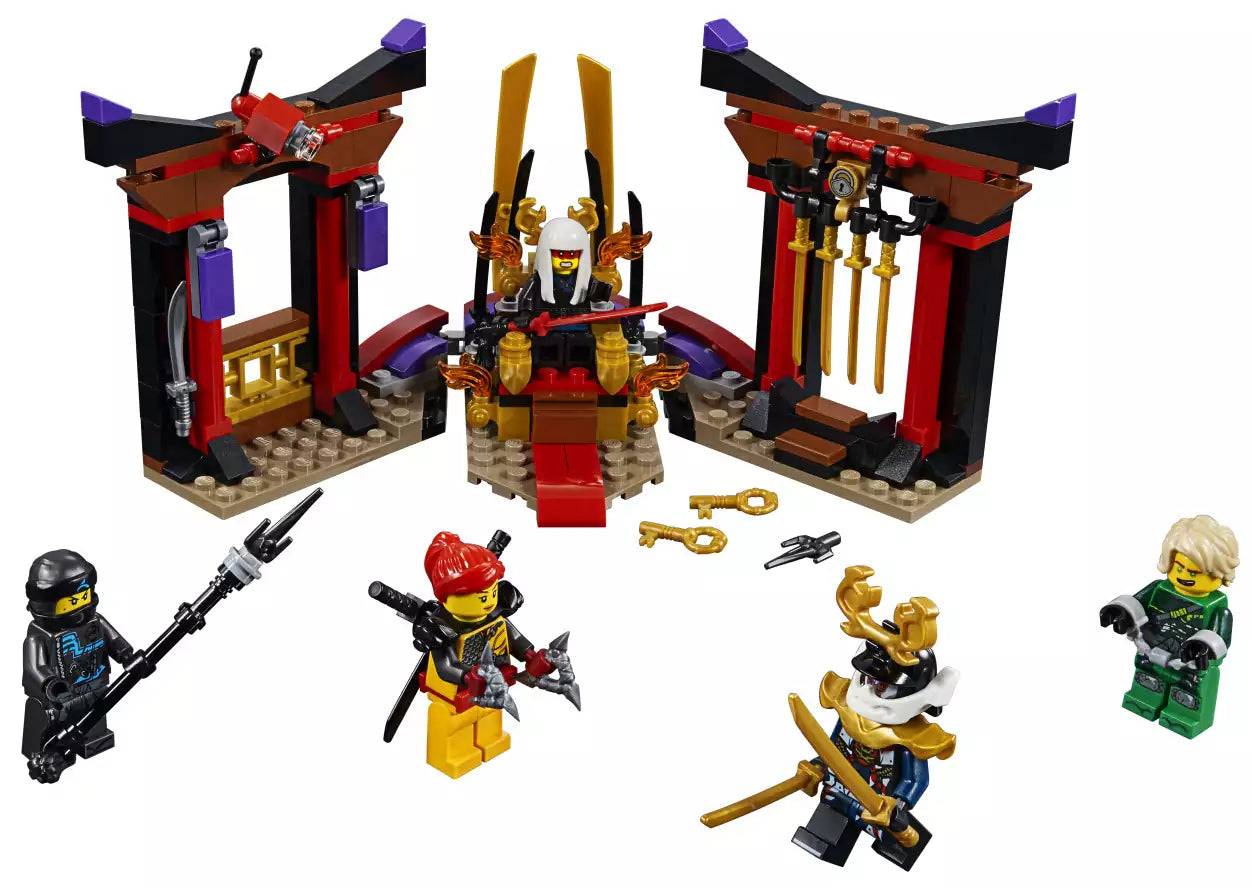 Inhalt: LEGO Ninjago 70651 Duell im Thronsaal
