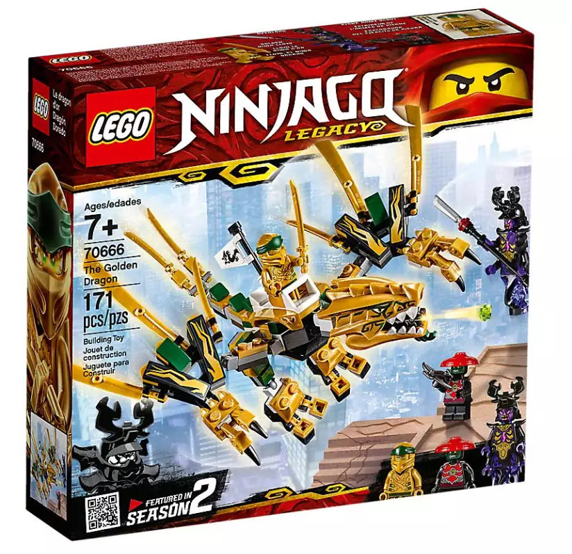 LEGO Ninjago 70666 Goldener Drache