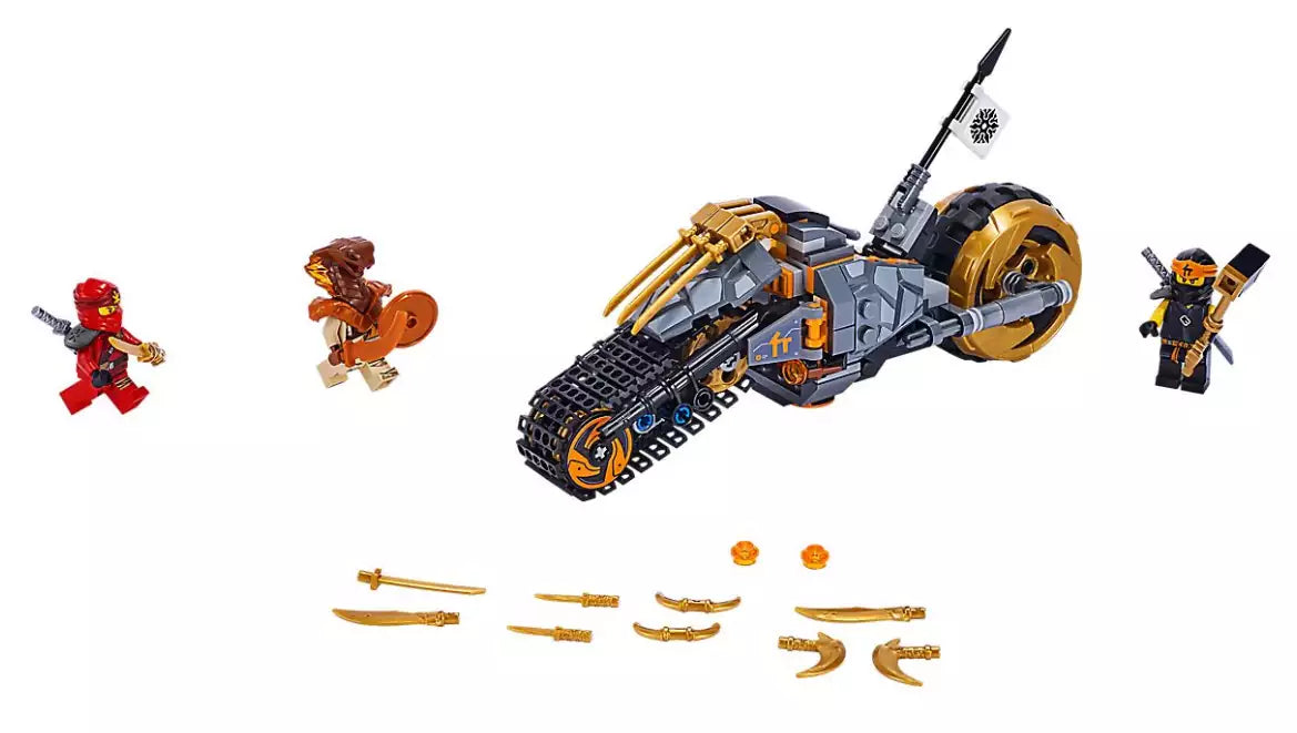 Inhalt: LEGO Ninjago 70672 Coles Offroad-Bike