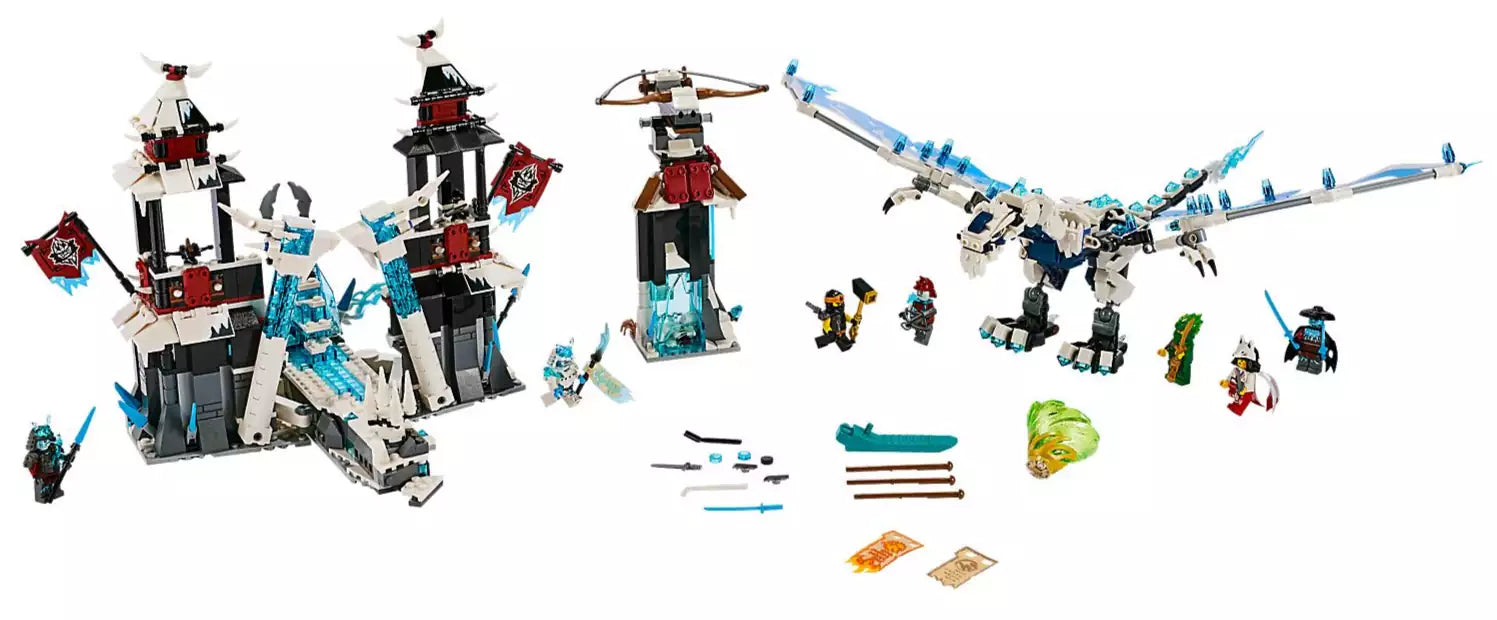 Inhalt: LEGO Ninjago 70678 Festung im ewigen Eis