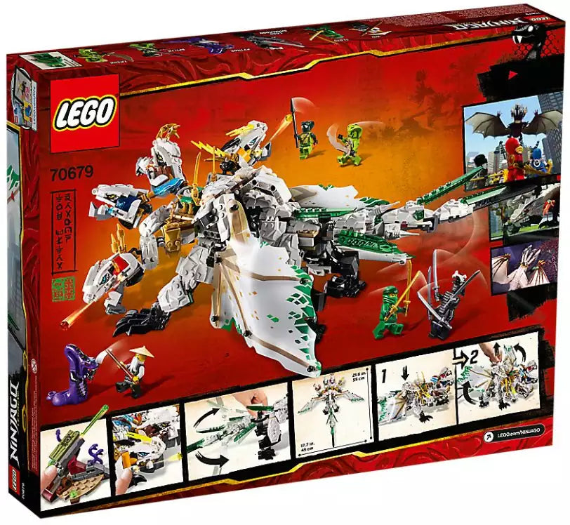 Box Rückseite: LEGO Ninjago 70679 Der Ultradrache