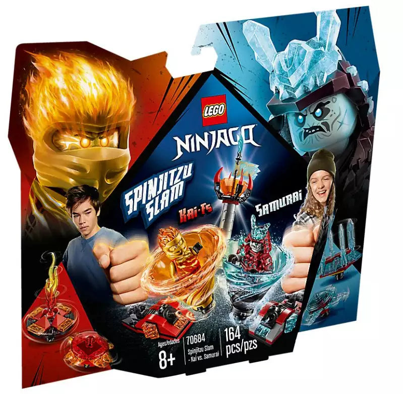 LEGO Ninjago 70684 Spinjitzu Slam – Kai vs. Eis-Samurai