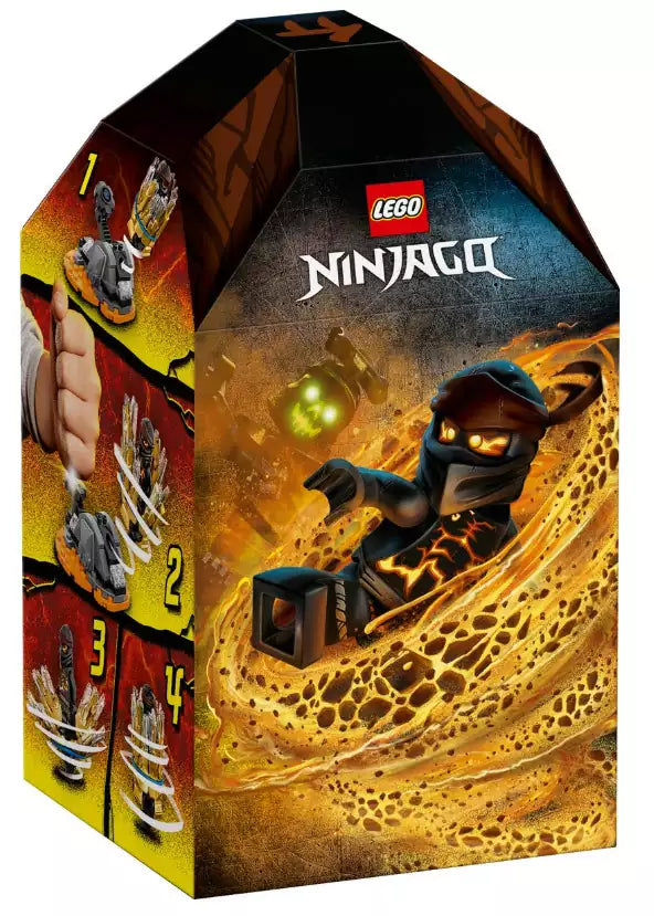 Box Rückansicht: LEGO Ninjago 70685 Coles Spinjitzu-Kreisel