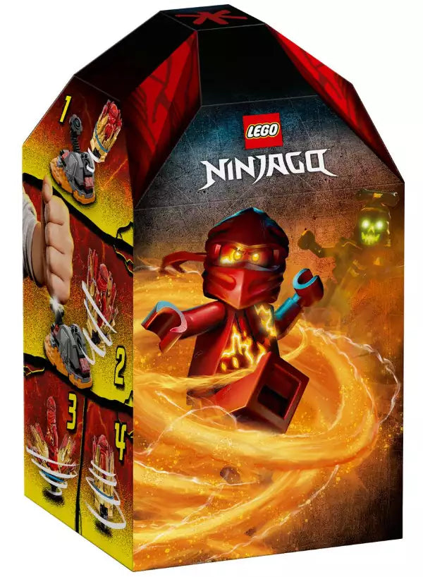 Box Rückansicht: LEGO Ninjago 70686 Kais Spinjitzu-Kreisel