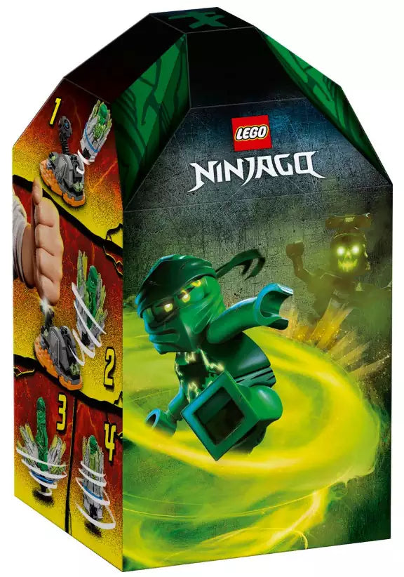 Box Rückansicht: LEGO Ninjago 70687 Lloyds Spinjitzu-Kreisel