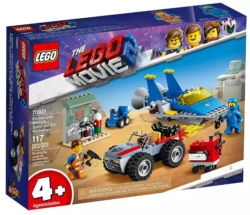 LEGO MOVIE 2 70821 Emmets und Bennys Bau- und Reparaturwerkstatt!