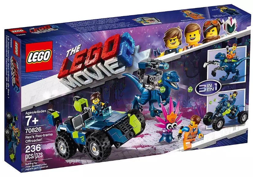 LEGO MOVIE 2 70826 Rex "Rextremes" Offroad-Fahrzeug