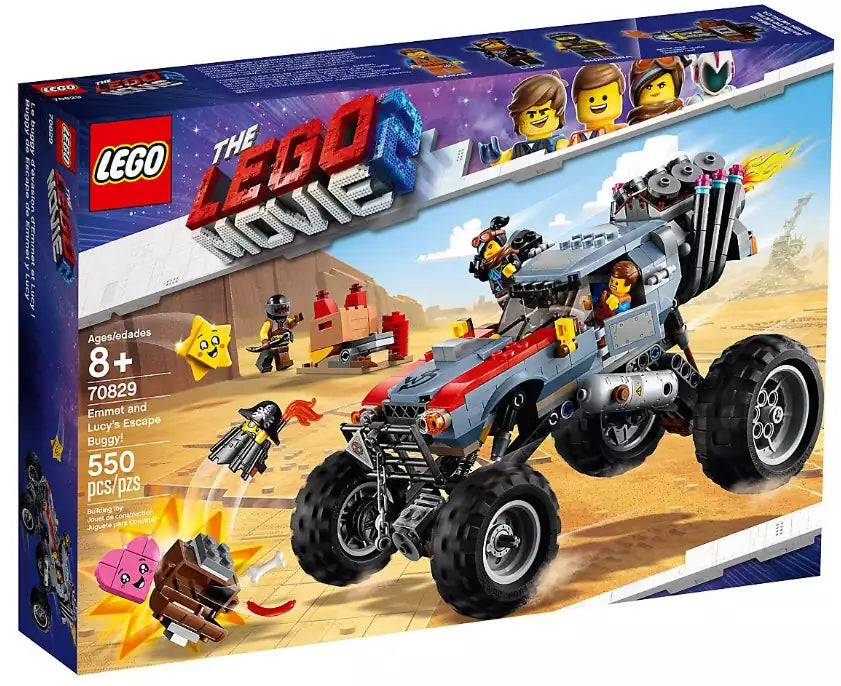 LEGO MOVIE 2 70829 Emmets und Lucys Flucht-Buggy!