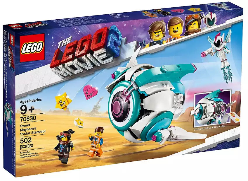 LEGO MOVIE 2 70830 Sweet Mischmaschs Systar Raumschiff