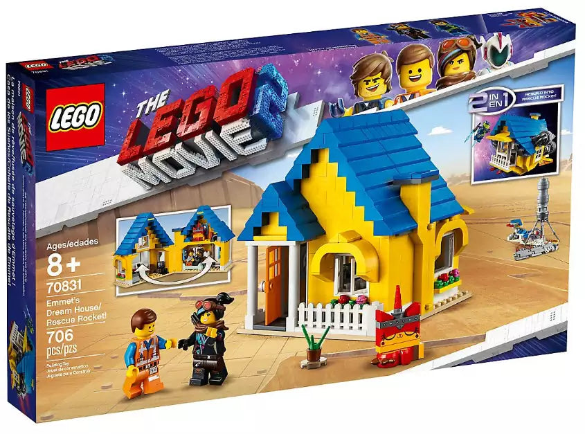 LEGO MOVIE 2 70831 Emmets Traumhaus/Rettungsrakete!