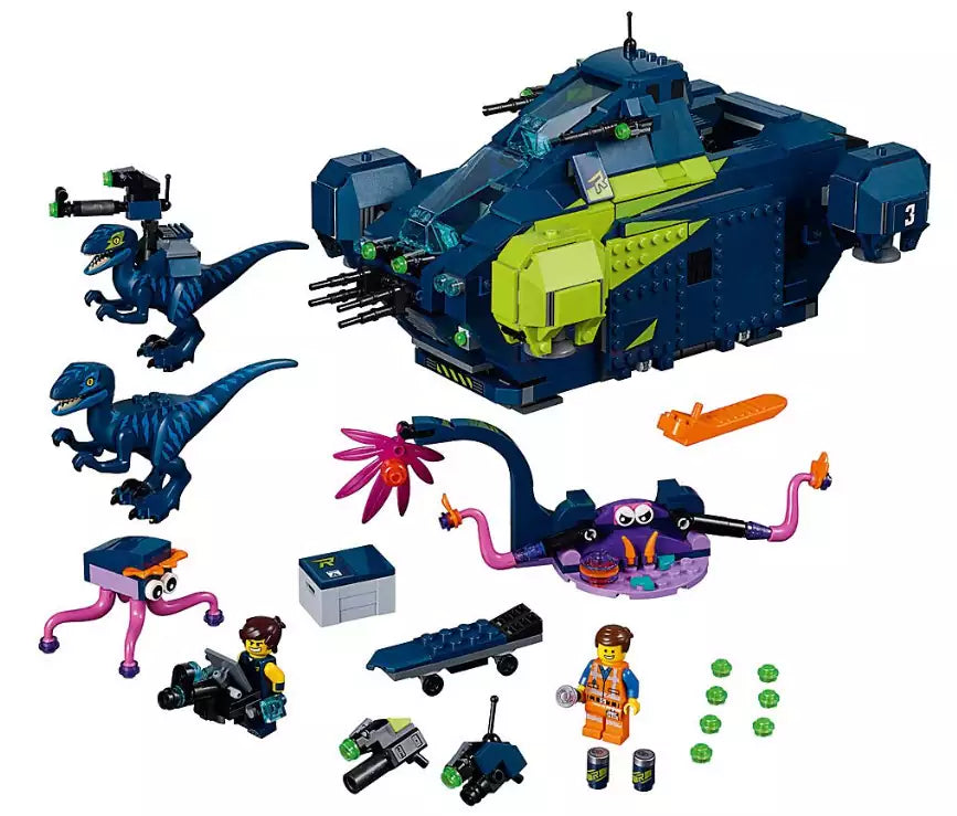 Inhalt: LEGO MOVIE 2 70835 Der Rexplorer von Rex!