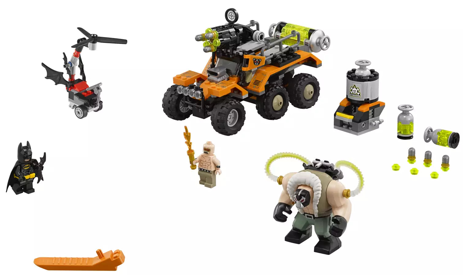 Inhalt: The LEGO Batman Movie 70914 Der Gifttruck von Bane
