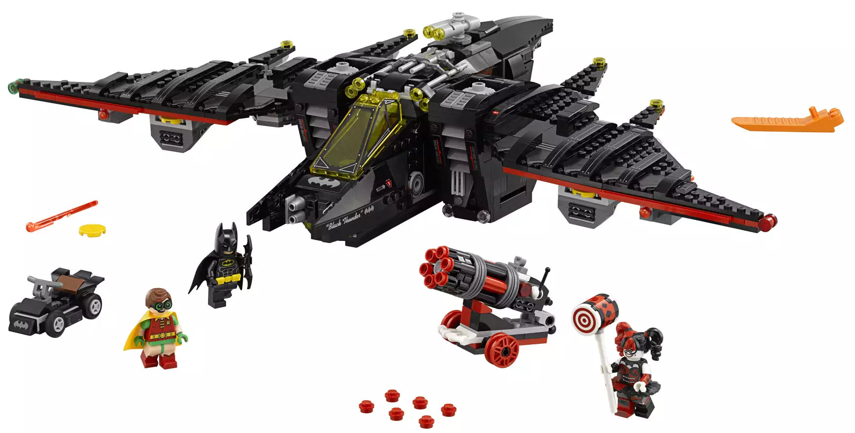 Inhalt: The LEGO Batman Movie 70916 Batwing