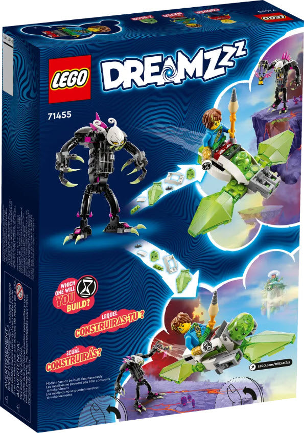 Box Rückansicht: LEGO DREAMZzz 71455 Der Albwärter