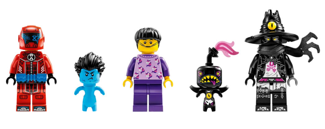 Minifiguren: LEGO DREAMZzz 71458 Krokodilauto