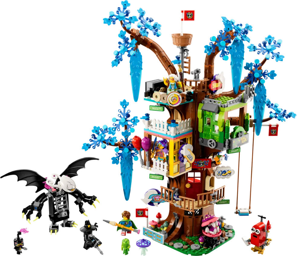 Inhalt: LEGO DREAMZzz 71461 Fantastisches Baumhaus