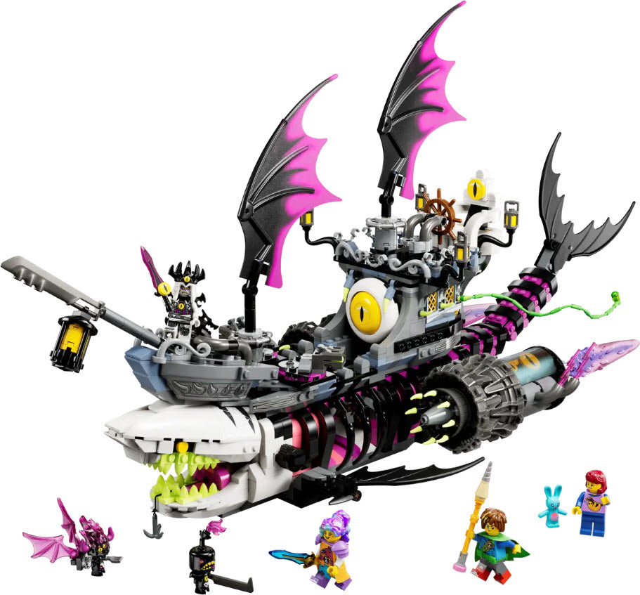 Inhalt: LEGO DREAMZzz 71469 Albtraum-Haischiff