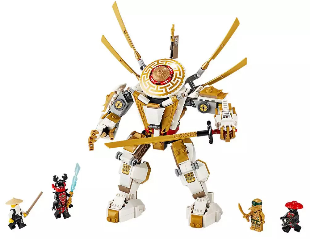 Inhalt: LEGO Ninjago 71702 Goldener Mech