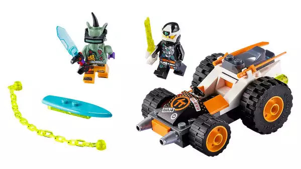 Inhalt: LEGO Ninjago 71706 Coles Speeder