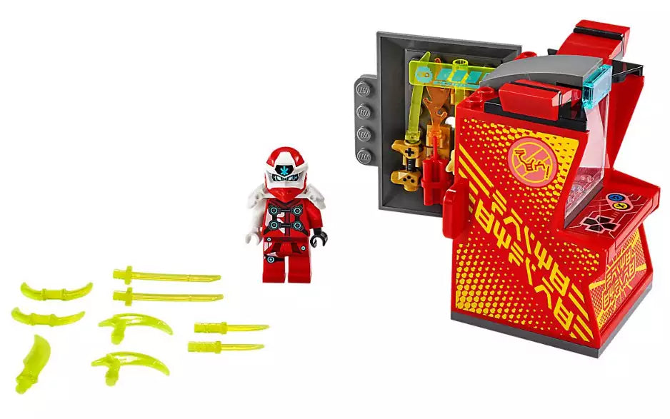 Inhalt: LEGO Ninjago 71714 Avatar Kai - Arcade Kapsel