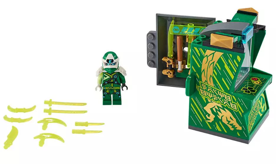 Inhalt: LEGO Ninjago 71716 Avatar Lloyd - Arcade Kapsel