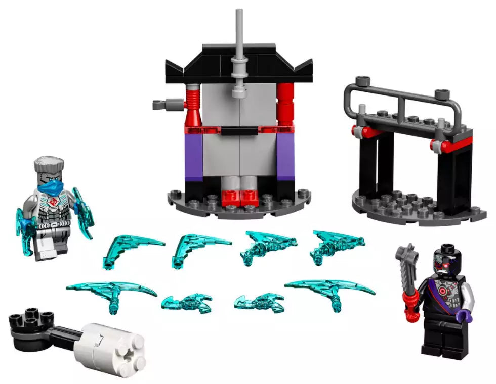 Inhalt: LEGO Ninjago 71731 Battle Set: Zane vs. Nindroid