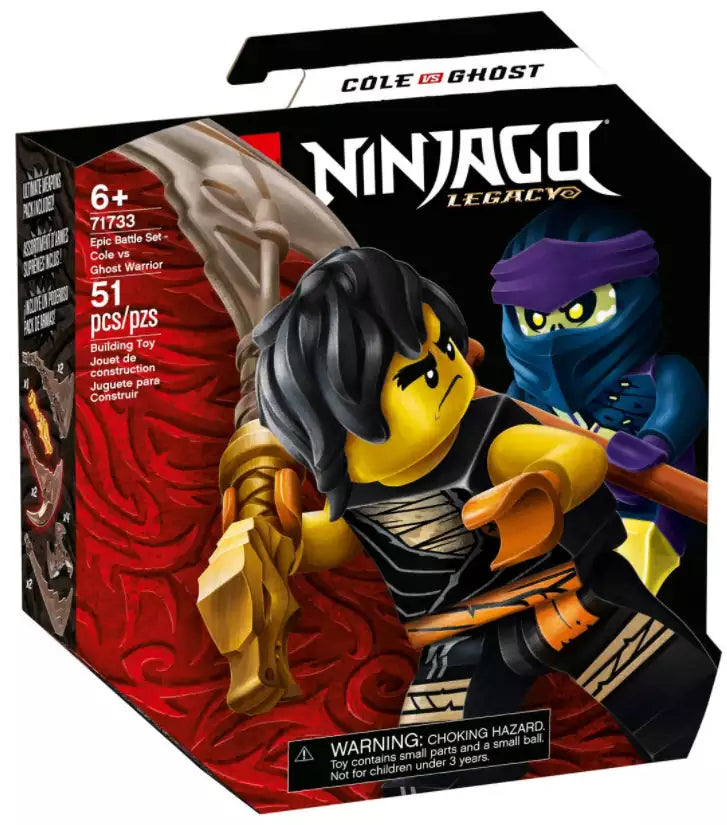 LEGO Ninjago 71733 Battle Set: Cole vs. Geisterkämpfer