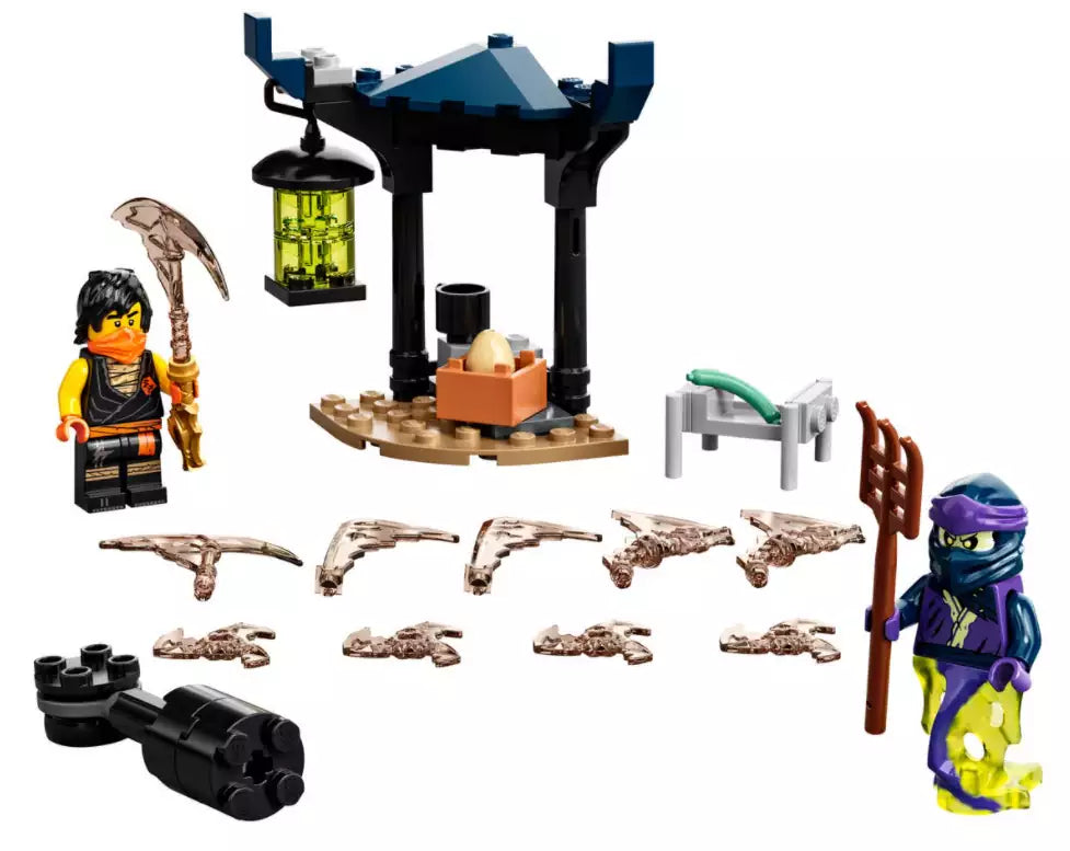 Inhalt: LEGO Ninjago 71733 Battle Set: Cole vs. Geisterkämpfer