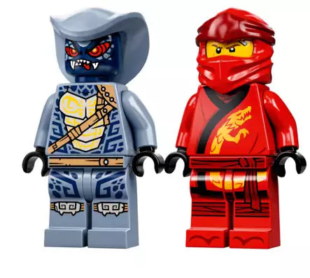 Minifiguren: LEGO Ninjago 71734 Kais Feuer-Bike