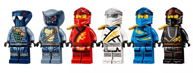 Minifiguren: LEGO Ninjago 71739 Ultraschall-Raider