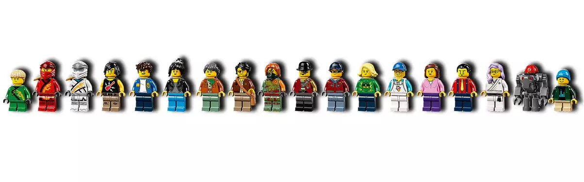 Minifiguren: LEGO Ninjago 71741 Die Gärten von NINJAGO City