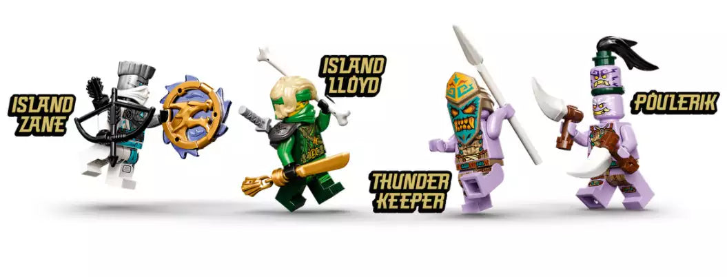 Minifiguren: LEGO Ninjago 71746 Dschungeldrache