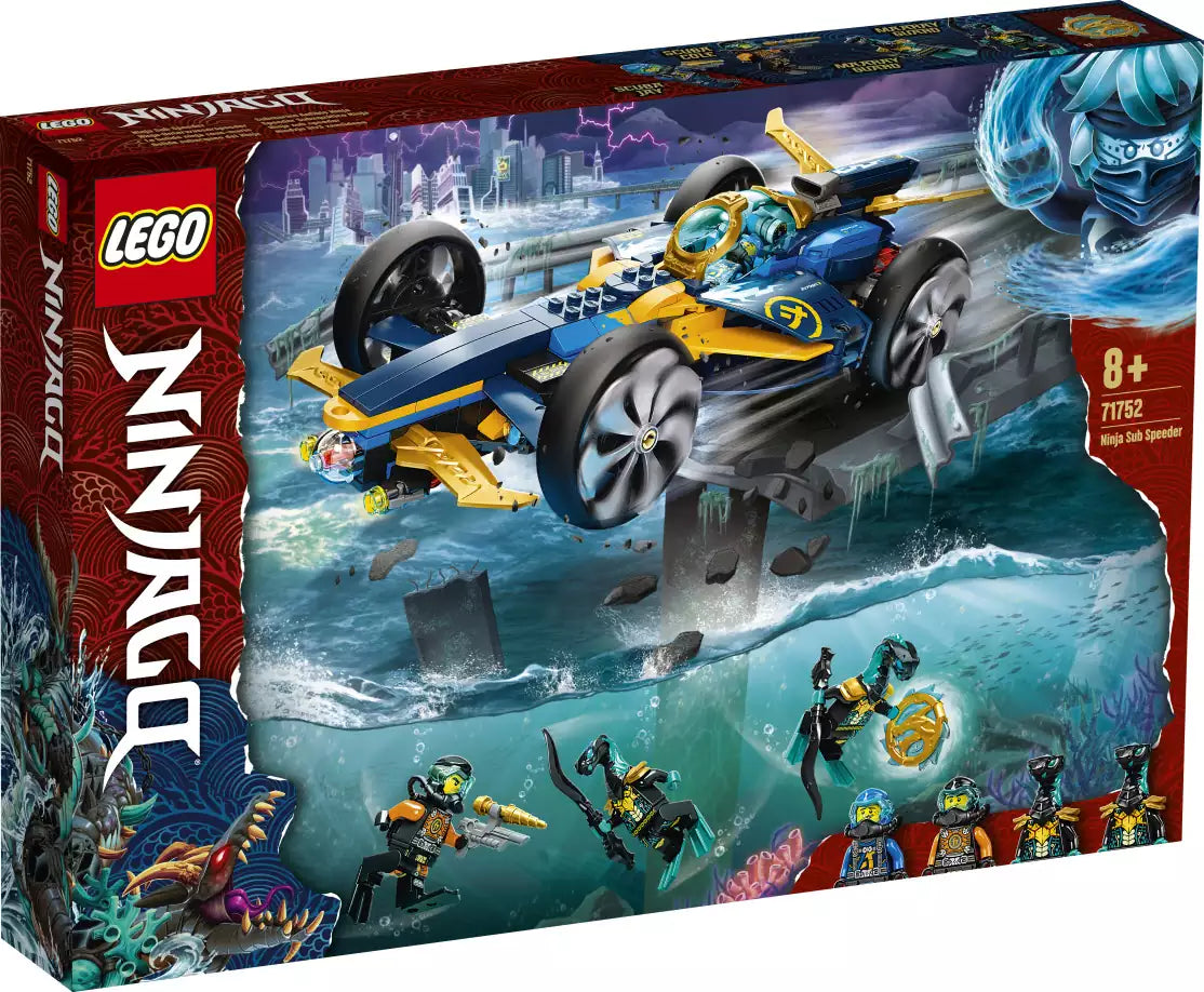 LEGO Ninjago 71752 Ninja-Unterwasserspeeder
