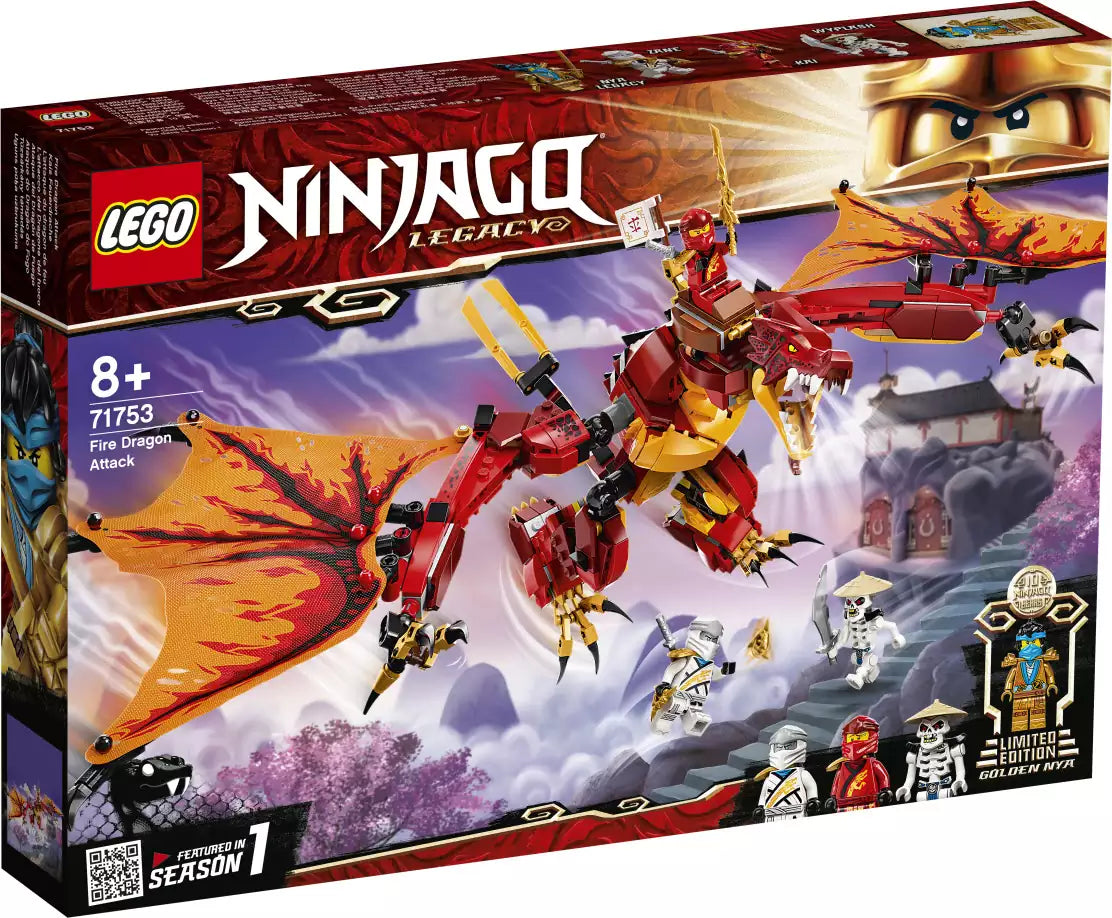 LEGO Ninjago 71753 Kais Feuerdrache