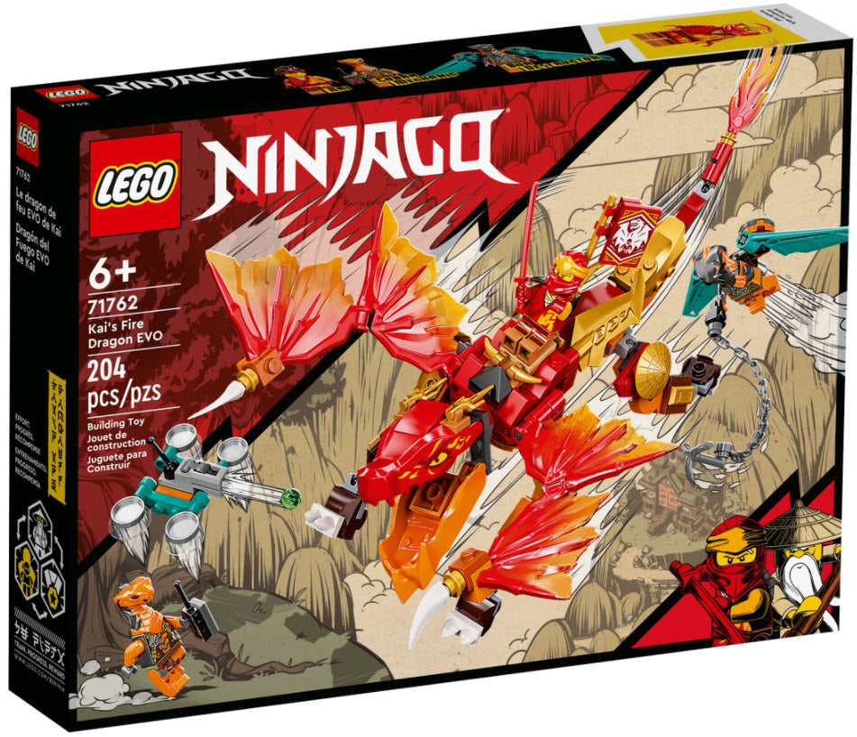 LEGO Ninjago 71762 Kais Feuerdrache EVO
