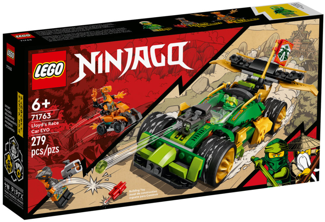 LEGO Ninjago 71763 Lloyds Rennwagen EVO