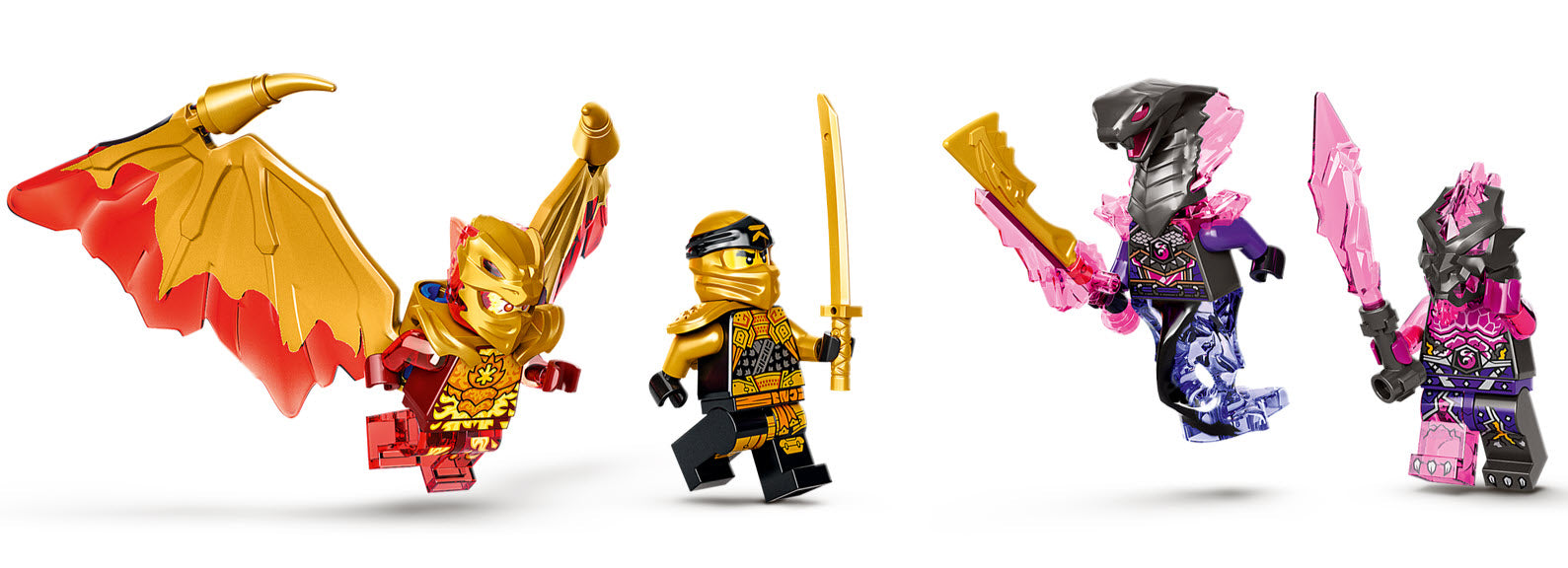 Minifiguren: LEGO Ninjago 71769 Coles Drachen-Flitzer