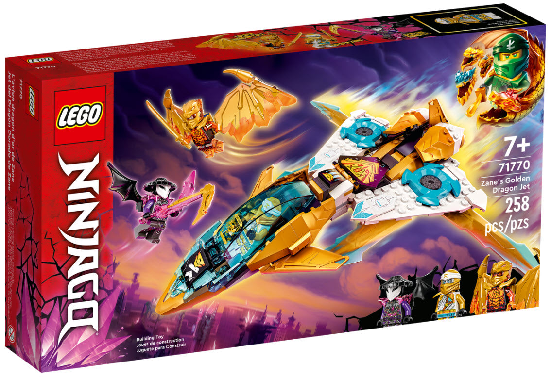 LEGO Ninjago 71770 Zanes Golddrachen-Jet