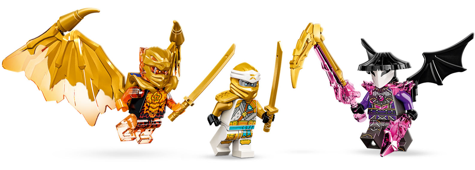 Minifiguren: LEGO Ninjago 71770 Zanes Golddrachen-Jet