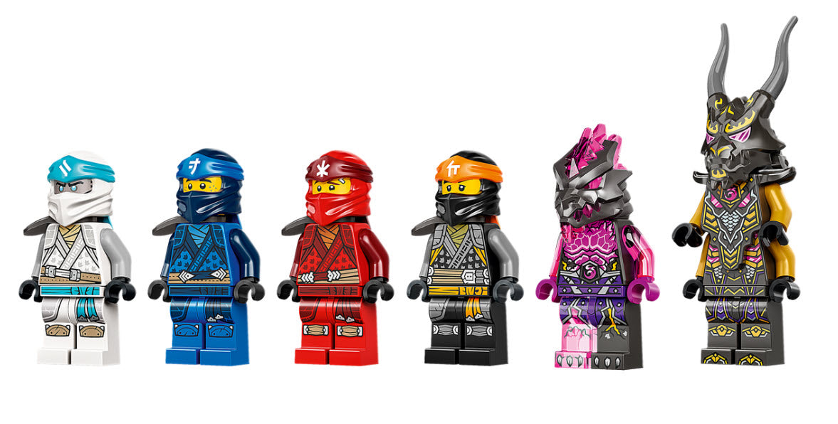 Minifiguren: LEGO Ninjago 71771 Der Tempel des Kristallkönigs