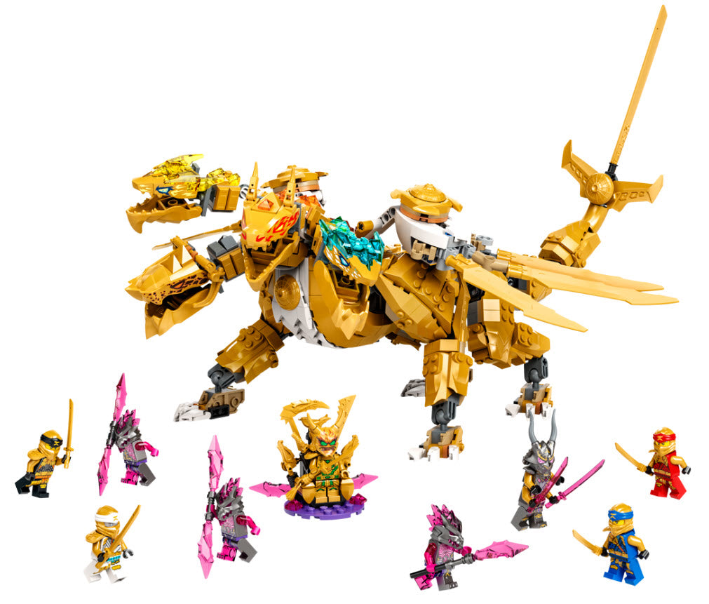 Inhalt: LEGO Ninjago 71774 Lloyds Ultragolddrache
